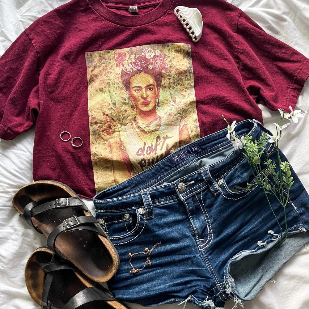 Draft Punk Crop Top